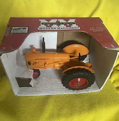 Minneapolis Moline 1/16 Diecast Farm Tractor With Original Box By SpecCast • $78