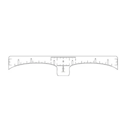 £2.96 • Buy Eyebrow Ruler Stencil  Measure Tool Eyebrow Shaper Tool  Tinting Stencils