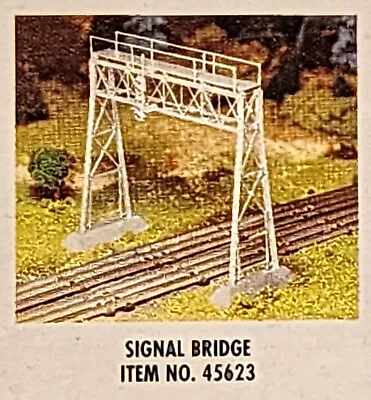 Plasticville Bachmann O Scale Trains SIGNAL BRIDGE #45623 NEW/OLD Stock • $14