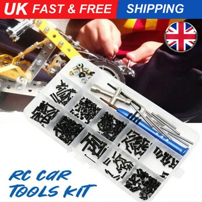 £9.86 • Buy DIY RC Car Repair Tool & Screws Nuts Tools Kit Set Fit For Wltoys 1:14 144001 UK