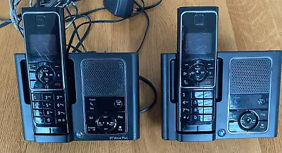 BT Verve 450 Landline Telephone X2 Handset& Answering Machine For Spares • £10.99