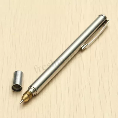 1PC Steel Telescopic Magnetic Ball Pen Pocket Instrument Baton Nice • $1.61