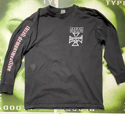 DANZIG | 93 European Tour Longsleeve Shirt | TYPE O NEGATIVE | SAMHAIN | MISFITS • $350