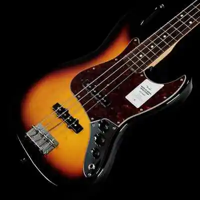 Fender / Made In Japan Traditional 60s Jazz Bass 3-Color Sunburst Electric Bass • $1350