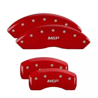MGP Disc Brake Caliper Covers 23197SMGPRD Red For 2016-17 Mercedes-Benz C250 • $279