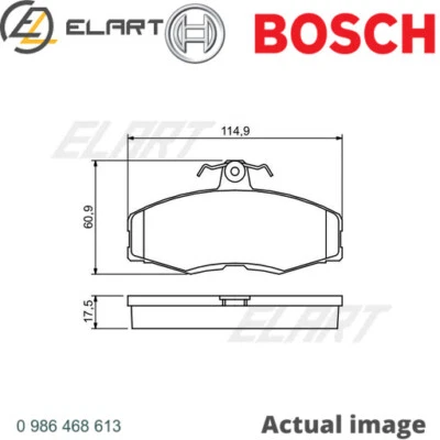 £42.97 • Buy Brake Pad Set,disc Brake For FORD,SKODA SIERRA Hatchback,GBC,LCS,LCT,LSD,JCT,OHC