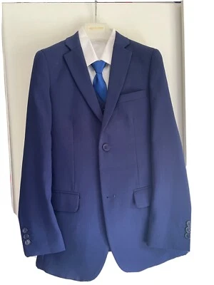 £14.70 • Buy Boys Navy 4 Piece Suit By Paisley Of London Aged 12