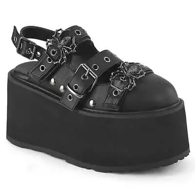 DAMNED-27 - Black Vegan Leather • $120.95