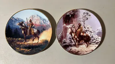MYSTIC WARRIOR Mystic Warrior 2 Mini Plates Collection Native American Indian • $19.99