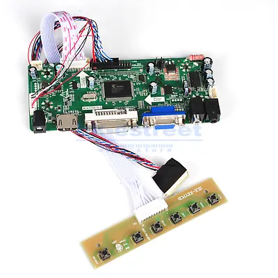 LCD Controller Board Driver Kit For LP156WH2(TL)(QB) HDMI + DVI + VGA M.NT68676 • $23.95