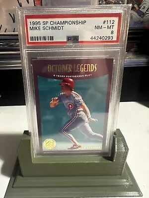 1995 SP Championship Mike Schmidt PSA 8 • $6.99