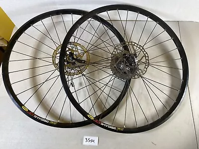 Mavic 317 Disc Bike Bicycle Wheel Rim Tire Parts Set 35S4 • $375