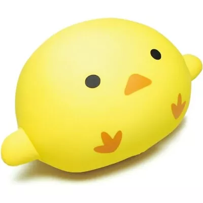 MOGU Bead Cushion Approx. 39cm Character Mogupiyo Cushion Chick Yellow • $67