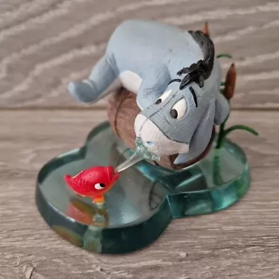 Disney's Simply Pooh  A Barrel Of Fun  - Eeyore Figurine - Broken Leaf  • £9.95