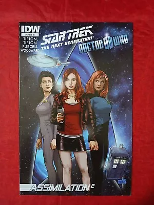 Star Trek: The Next Generation/Doctor Who: Assimilation #5A VF/NM; IDW | RI  • £51.45