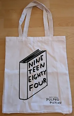 DAVID SHRIGLEY OBE  Pulped Fiction  1984 Ltd Edition Tote Bag & *FREE* Postcard • £19