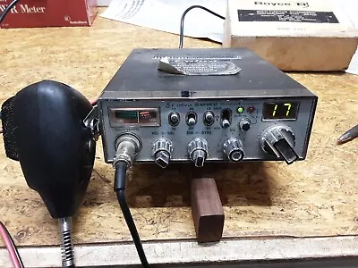 Cobra 25 WX NW ST ~ Sound Tracker Night Watch Weather CB Radio With Microphone • $50