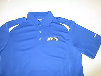 Men's Marquette Eagles Warriors NIKE NCAA Golf Polo T-shirt Medium  • $19.95