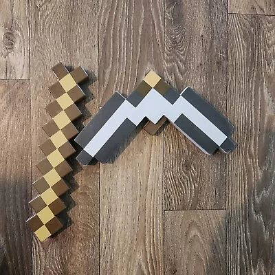 Mattel Minecraft Foam Top Pickaxe  Transforming 2-in-1 Toy 2014 • $22