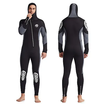 Premium Wetsuits For Men | Fullbody 3mm Neoprene Wetsuit With Shark Skin Chest • $64.99