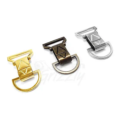 Solid Bag Clasps Lobster Swivel Trigger Clips And D Ring For 30 Mm Webbing AVU • £5.92