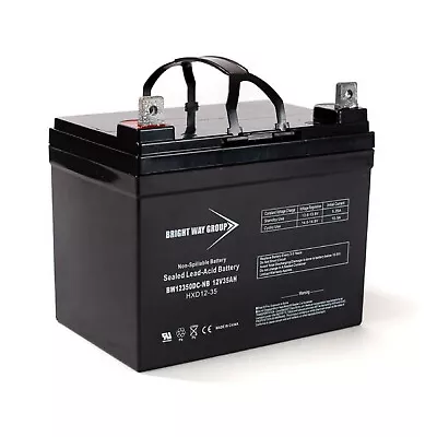 $69.95 • Buy BWG SLA Best Power FERRUPS 0800-3K 12V 35Ah UPS Replacement Battery