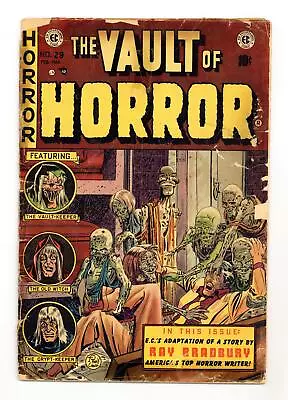 Vault Of Horror #29 PR 0.5 1953 • $220