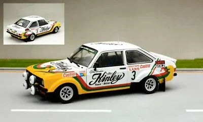 Model Car Rally Scale 1:18 Ford Escort MK2 RS1800 Rallye Ypres Vehicles • $168.66