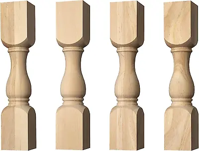 Shanty2Chic End Table Leg In Knotty Pine Wood (Set Of 4) 21  X 4   • $398.89