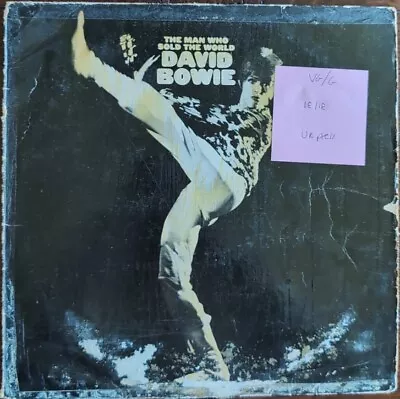 David Bowie The Man Who Sold The World Vinyl Record VG/G 18PRS4513 1972  • £15