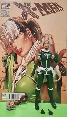 Marvel Legends ROGUE From X-MEN 2-PACK + GREAT COMIC X-MEN LEGACY # 234 !!! • $21.99