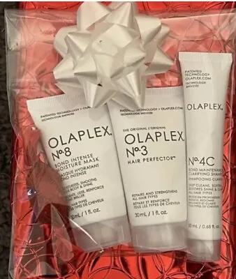 OLAPLEX   New & Sealed  - Mask No 8 Number Three And Shampoo - Travel Gift Set • £13
