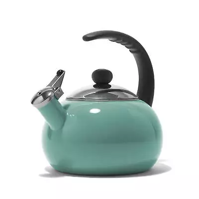 Luna 2.5 Qt Tea Kettle Aqua • $23