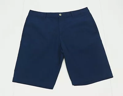Puma Golf Navy Blue Performance Tech Blend Golf Shorts Mens 36 • $9.99