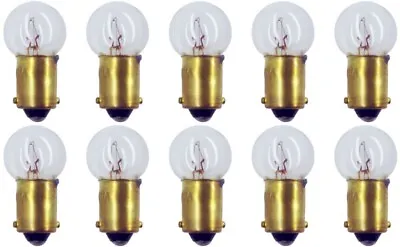 $8.03 • Buy 10x 57 Light Bulb Miniature Gauge Cluster Instrument Panel 12v G-4.5 BA9S