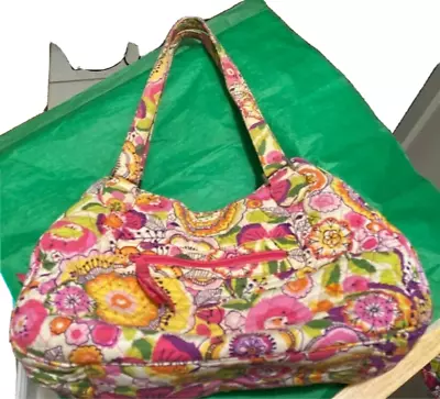 Vera Bradley Clementine Pattern Multi Section Shoulder Purse • $30