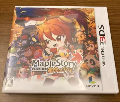 Maple Story Fate Of The Girl Nintendo 3DS Japan Version Tested Nexon From Japan • $35.95