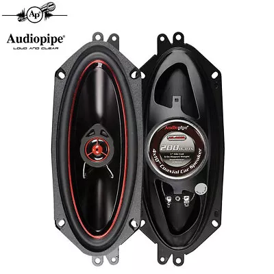 Audiopipe 4x10  2-Way CSL Series Coaxial Car Speakers 200 Watts (1-Pair) • $29.95