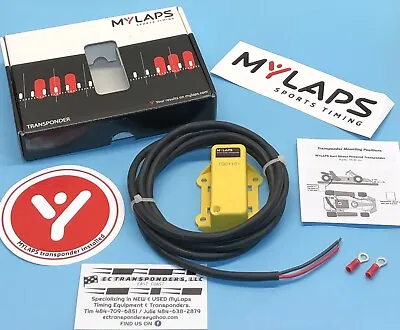Mylaps / Amb Tranx160 No Subscription Kart Transponders - Hardwired - Very Rare • $838.53