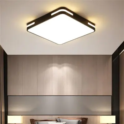 £23.49 • Buy Modern LED Ceiling Light Square Panel Down Lights Bathroom Kitchen Bedroom Lamp
