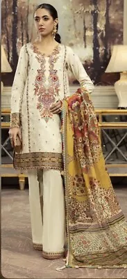 Pakistani Designer Suits Stitched Anaya By Kiran Chaudhary Medium • £75