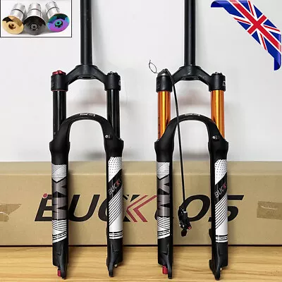 26/27.5/29  Suspension Fork Air QR 120mm Travel MTB Bike Forks Manual/Remote XC • £97.79