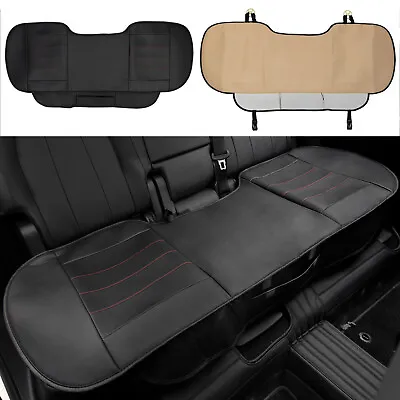 $23.69 • Buy Leather Car Seat Cover Rear Back For Pet Dog Travel Waterproof Bench Protector