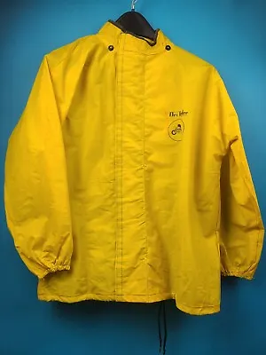 Dry Rider Two Piece Rain Suit Motorcycle Overalls Yellow Size M/L • $25