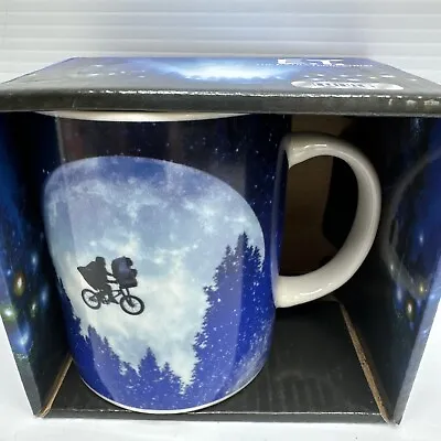 ET Coffee Mug Extra-Terrestrial NEW Collectible Ceramic Cup 330ml Blue White Box • $10.60