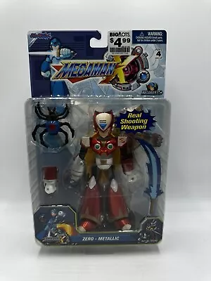 Mega Man X Zero Figure Nintendo ! 2004 Jazwares MEGAMAN Capcom! RARE & HTF NIB • $125