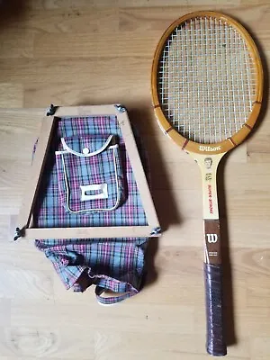 Vintage Wilson Billie Jean King Super Stroke Model Wood Tennis Racquet • $49.99