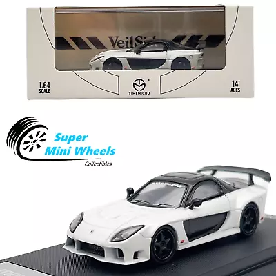 Time Micro 1:64 Mazda RX-7 VeilSide White - Diecast Model • $19.99