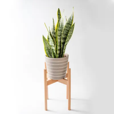 £10.99 • Buy Garden Patio Wooden Plant Pot Holder Stand Flower Display Shelf Indoor Outdoor
