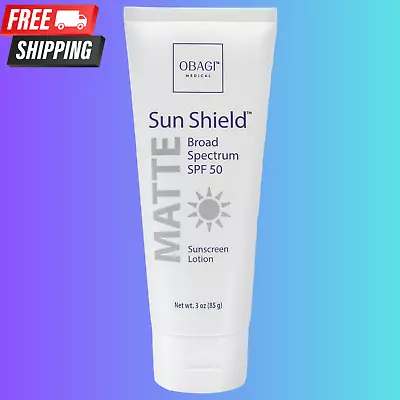 Obagi Sun Shield Matte Broad Spectrum SPF 50 Sunscreen - 3 Oz Free Shipping • $40